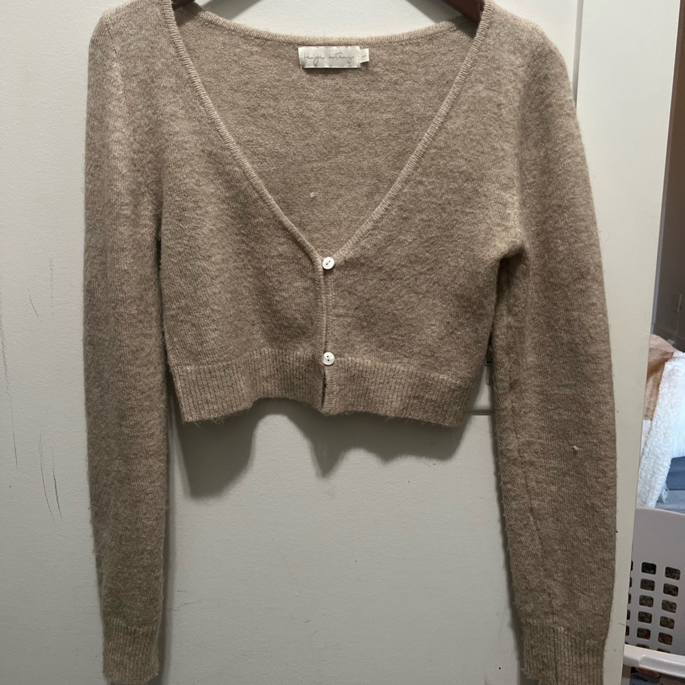 Cute cropped cardigan